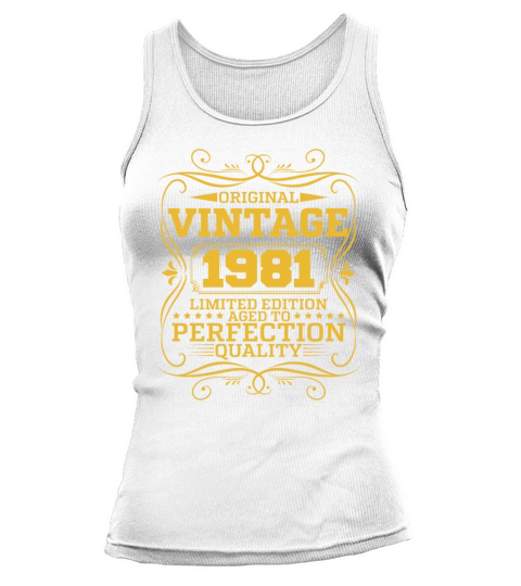 Vintage 1981 Original Limited Edition Tank top Woman