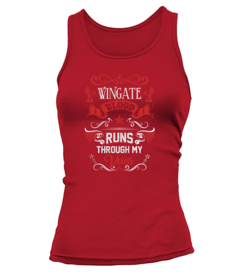WINGATE BLOOD RUNS THROUGH MY VEINS Tank top Woman