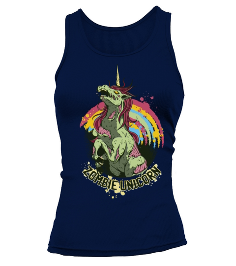 Zombie unicorn Tank top Woman