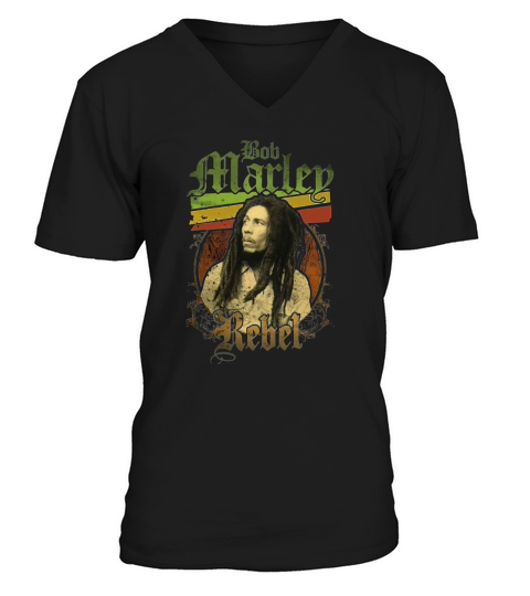 Bob Marley V-Neck T-shirt