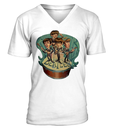 Die Beatles V-Neck T-shirt