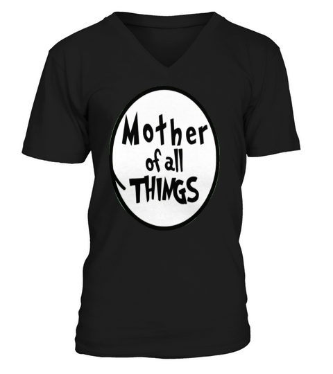 Mother of all THINGS Dr Seuss T-Shirt - Womens Tri-Blend V-Neck T-shirt 2 V-Neck T-shirt
