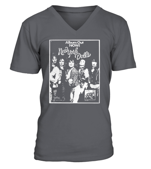New York Dolls Out Now V-Neck T-shirt