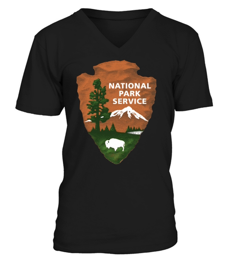 Service des parcs nationaux V-Neck T-shirt