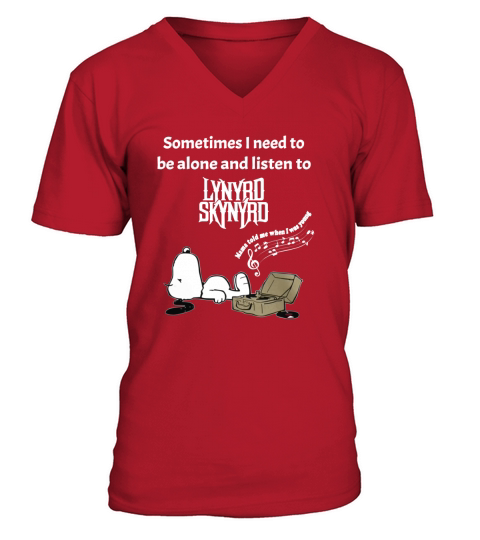 snoopy - 12112 V-Neck T-shirt