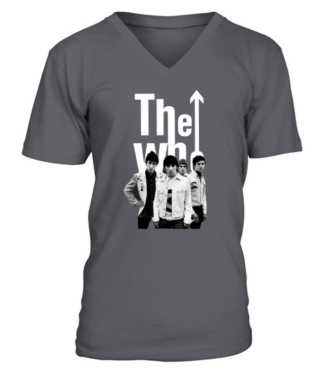 The Who Official 60’s Musical Band shirt - Unisex Long Sleeve V-Neck T-shirt