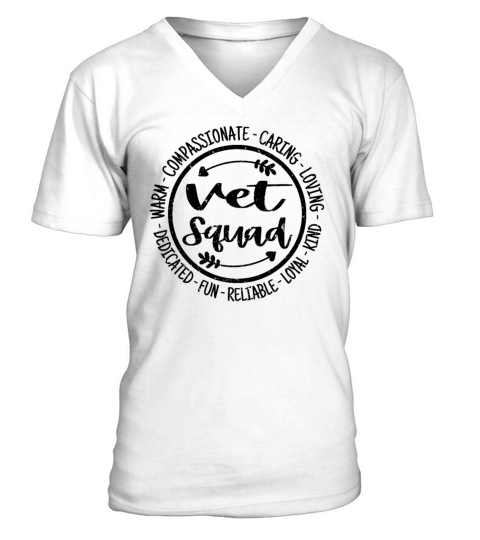 Vet Squad V-Neck T-shirt