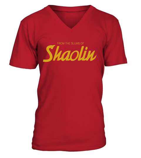 Wu-Tang Clan From The Slums Of Shaolin V-Neck T-shirt