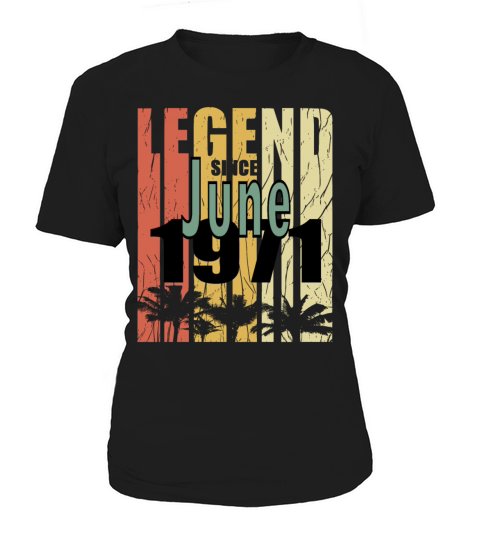 1971 vintage born in June gift Women's T-Shirt