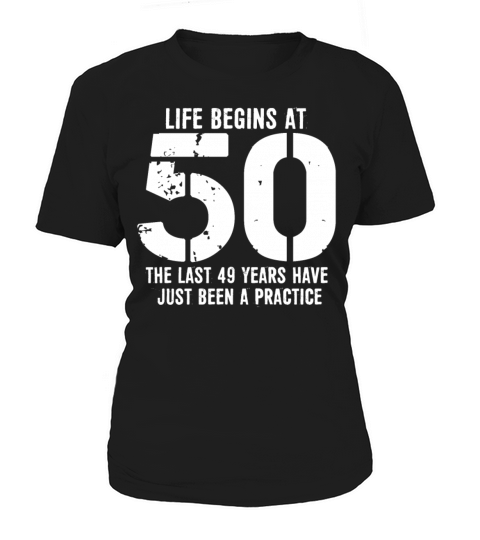 50th Birthday 50 Fifty Fiftieth Age Anniversary Women's T-Shirt