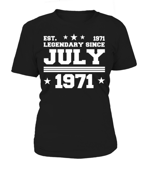 51st birthday July vintage 1971 gift idea Women's T-Shirt