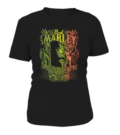 BOB MARLEY KAYA NOW BLACK T SHIRT Women's T-Shirt
