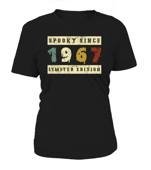 Halloween Spooky Since 1967 Retro Birth Year Women's T-Shirt