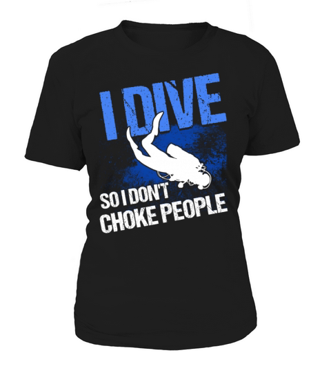 Scuba Diving Gift Underwater Lover Scuba Diver Women's T-Shirt