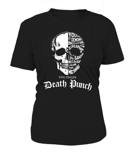 Skull you call it demonic because you hear screaming shirt Women's T-Shirt