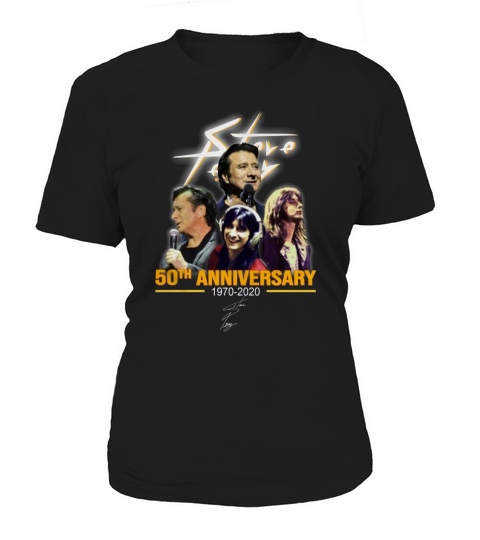 Steve Perry 50th anniversary 1970-2020 signature shirt Women's T-Shirt