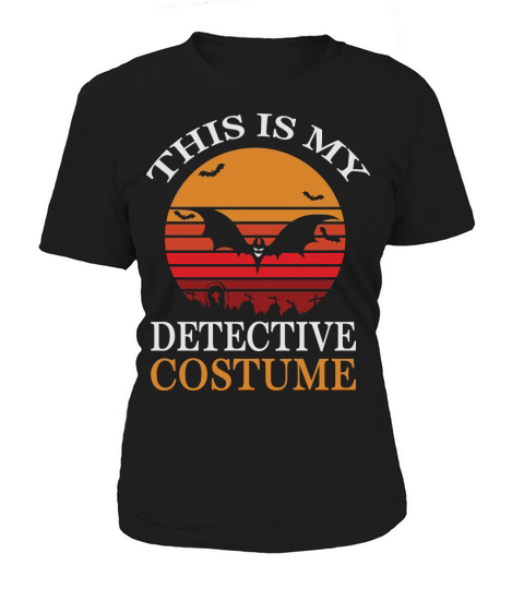 This Is My Detective Halloween Costume Women's T-Shirt