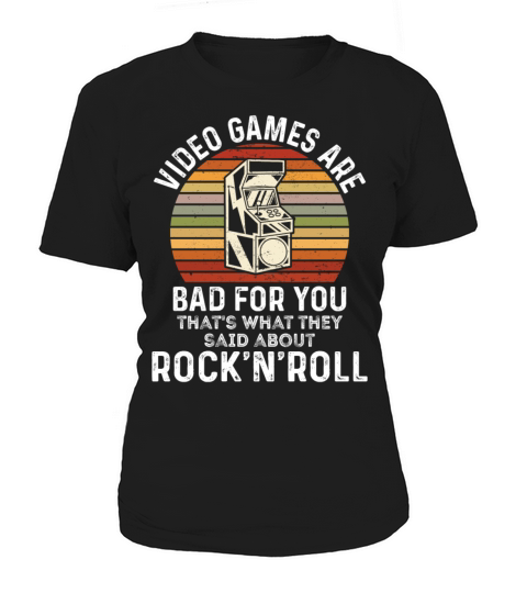Video Games Are Bad For You - Classic Video Games Women's T-Shirt
