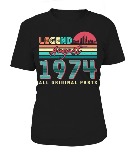 Vintage 1974 August Women's T-Shirt