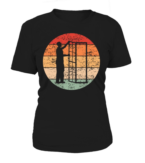 Window Builder Profession Craftsman Retro Gift Women's T-Shirt