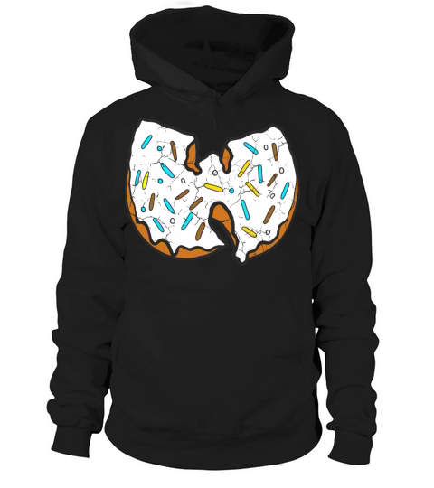 donut wutang white vanilla Hoodie Unisex