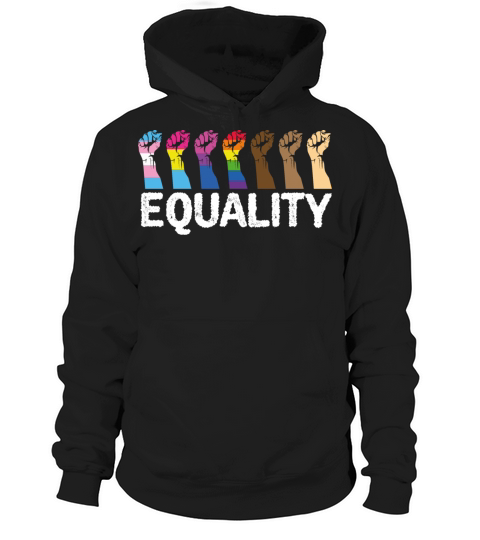 Equality LGBT Community Gay Ally LGBTQ Pride Month Hoodie Unisex