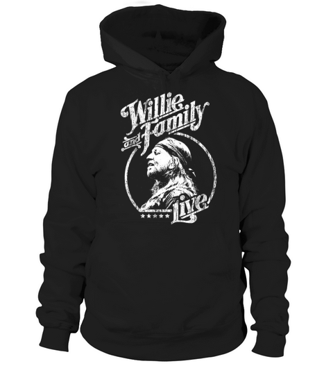 EXCLUSIVE WILLIE AND FAMILY LIVE VINTAGE HEATHER Hoodie Unisex