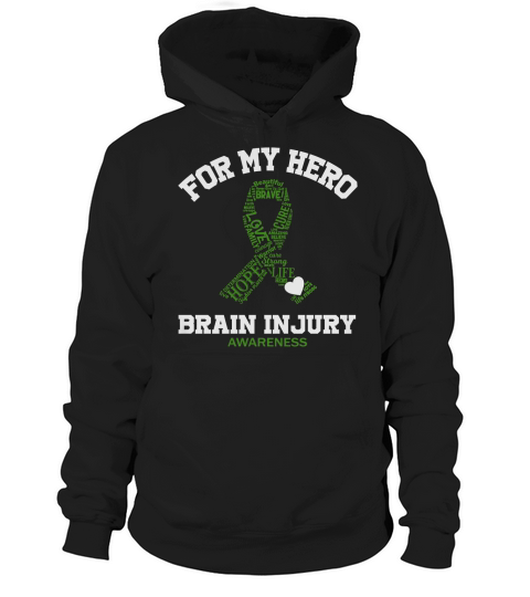 Hero5  Brain Injury Hoodie Unisex