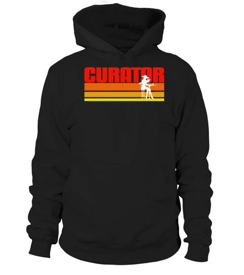 Vintage Curator Gift Idea Hoodie Unisex