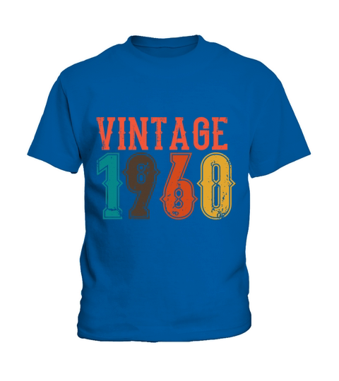1960 Born Birthday Dad Vintage 1960 Kids T-Shirt