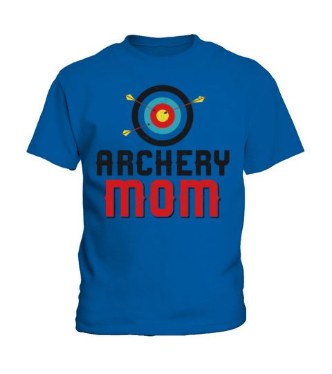Archery Bow Archer Mom Mother Kids T-Shirt
