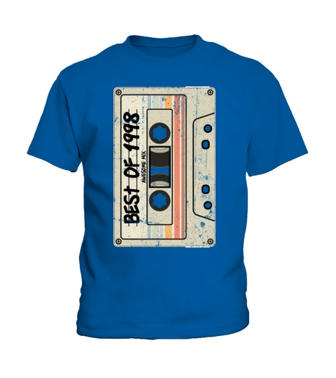 Best of 1998 Cassette Tape Birthday Kids T-Shirt