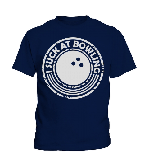 I suck at bowling Kids T-Shirt