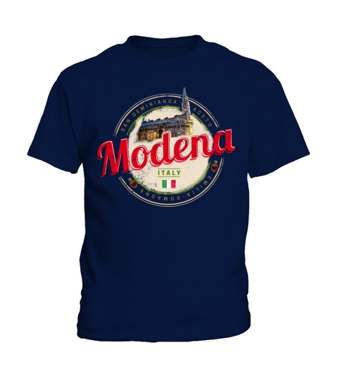 Modena Emilia-Romagna balsamic Design Italy Kids T-Shirt
