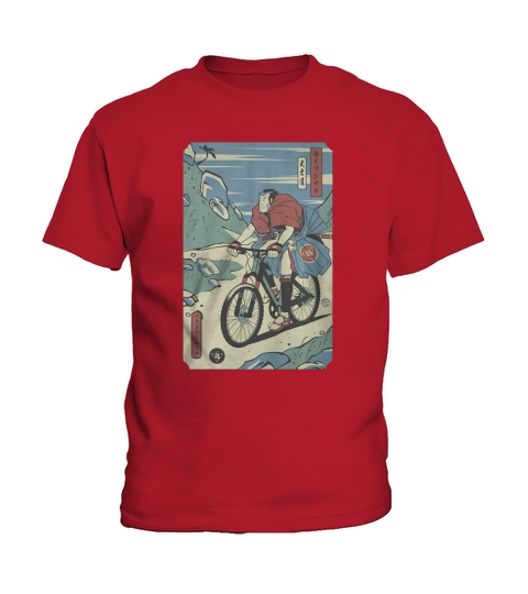 Mountain Bike Samurai Kids T-Shirt
