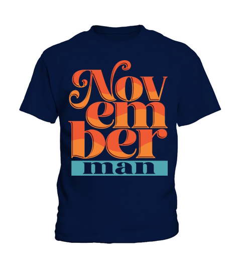 November Man Kids T-Shirt