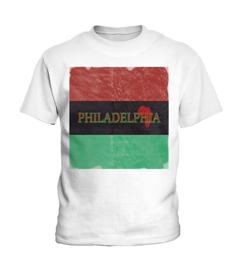 Philly Philadelphia African Flag T-Shirts 1 Kids T-Shirt