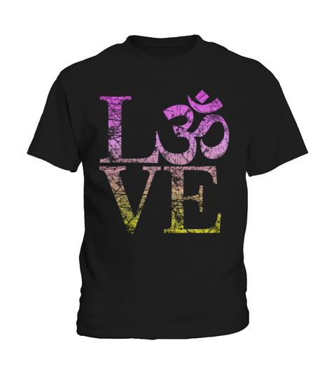 Proud To Be Om Symbol Love Typography Tshirt Kids T-Shirt