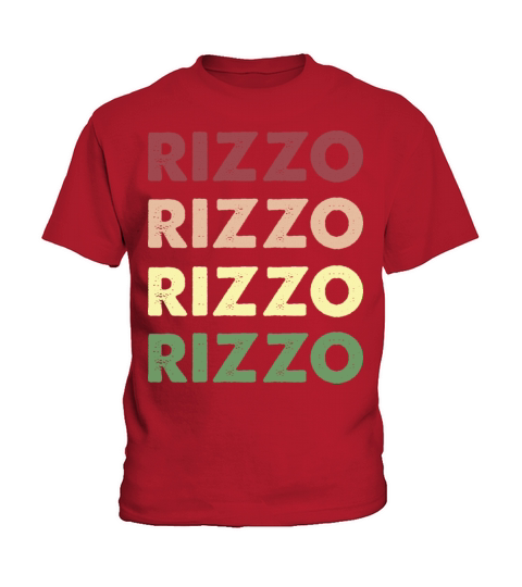 Rizzo Shirt - Funny Personalized Name Rizzo Kids T-Shirt