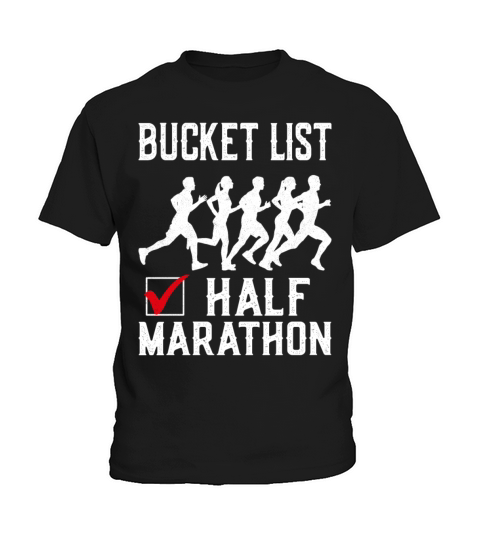 Running Runner Half Marathon Kids T-Shirt