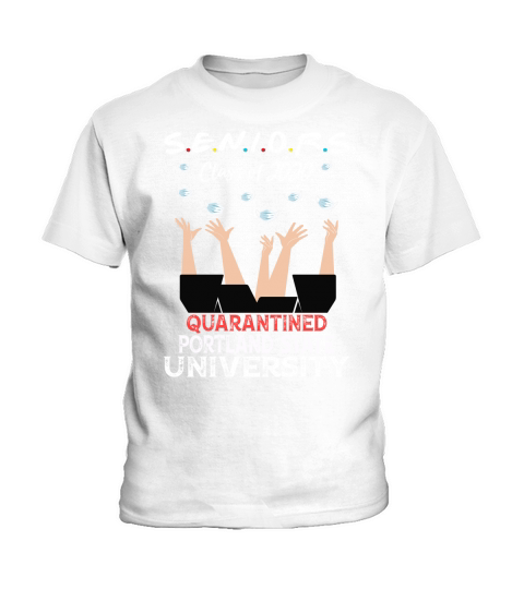 Senior Class Of 2020 Graduation Social Distancing Portland State University 2020 Kids T-Shirt