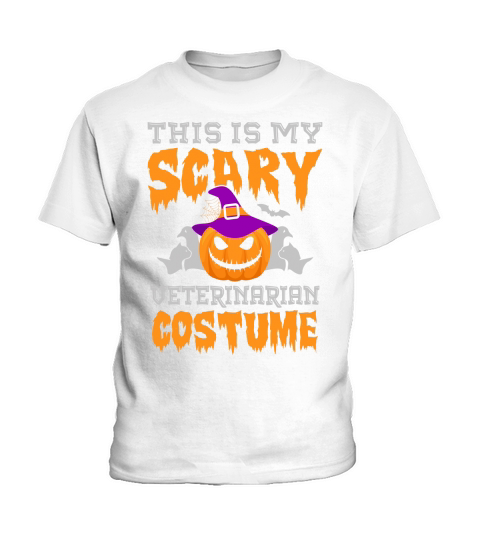 This Is My Scary veterinarian Halloween Costume Kids T-Shirt