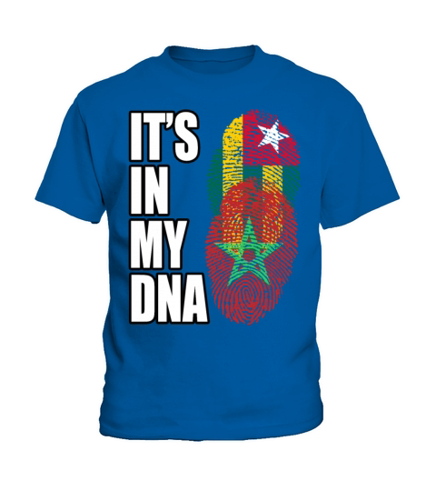 Togolese And Moroccan Mix Heritage DNA Flag Kids T-Shirt