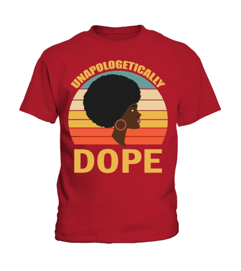 Unapologetically Dope Black Melanin Kids T-Shirt