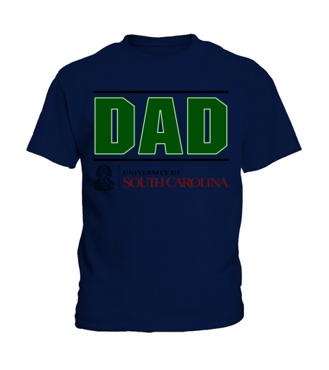 University Of South Carolina Columbia Proud Dad Parents Day 2020 Kids T-Shirt