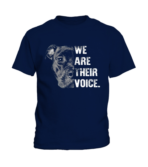 We Are Their Voice Pitbull Kids T-Shirt