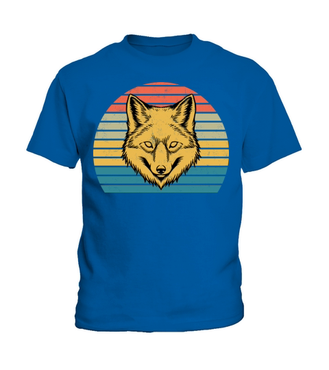 Wolf Lover Gift Funny Retro Vintage Animal T Shirt Kids T-Shirt