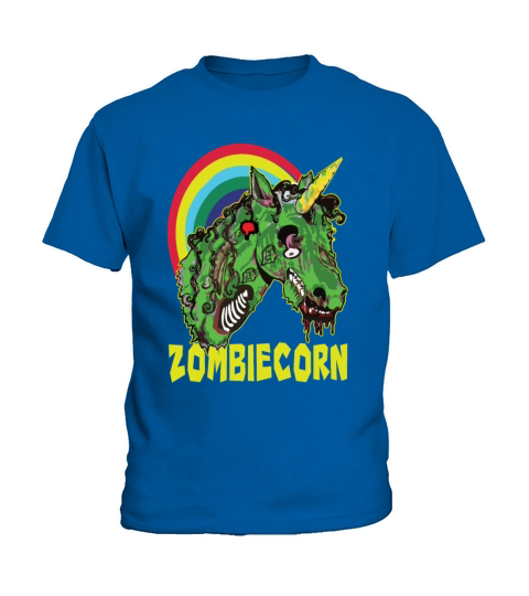 Zombie corn Zombie Unicorn Kids T-Shirt