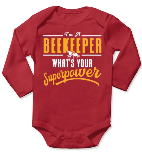 Beekeeping Apiculturist Bee Support Beekeeper Long Sleeve Baby One-Piece