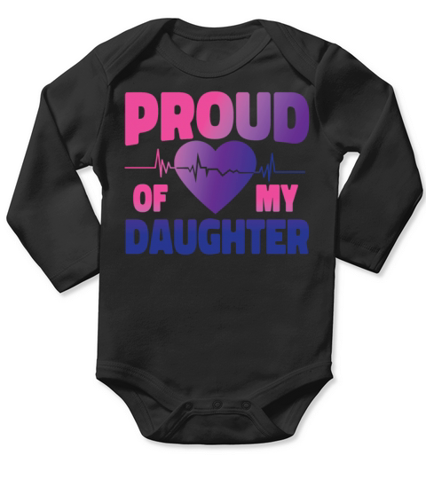 Bisexual Bi Pride Flag Mother Long Sleeve Baby One-Piece